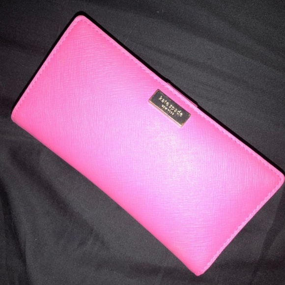 kate spade Handbags - KATE SPADE PINK WALLET
